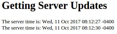 server sent event