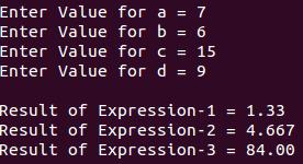mathematical expressions
