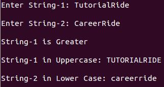 compare convert two strings