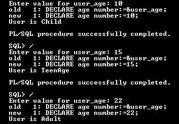 user age